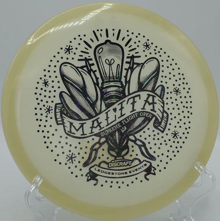 SFO Mega Glo Malita glide-driven mid resisting early turn at Roy G. Guerrero DGC in Austin, TX