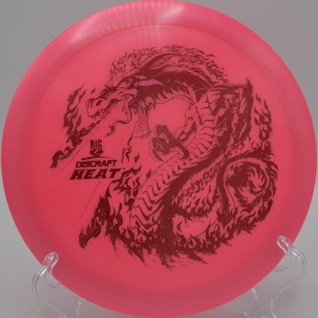 Understable Discraft Big Z Heat carving a perfect S-curve through the woods at Bengal Ridge Disc Golf Course in Pocatello, Idaho.