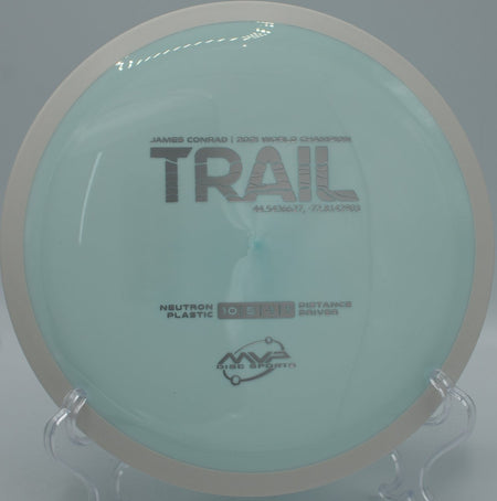 Neutron Trail pushing straight fairway line at Shady Oaks Disc Golf Course in Orangevale, California