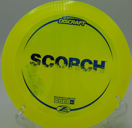 Z Lite Scorch – Great for long turnovers with lightweight control at Hobson Grove Disc Golf Course in Kentucky.

