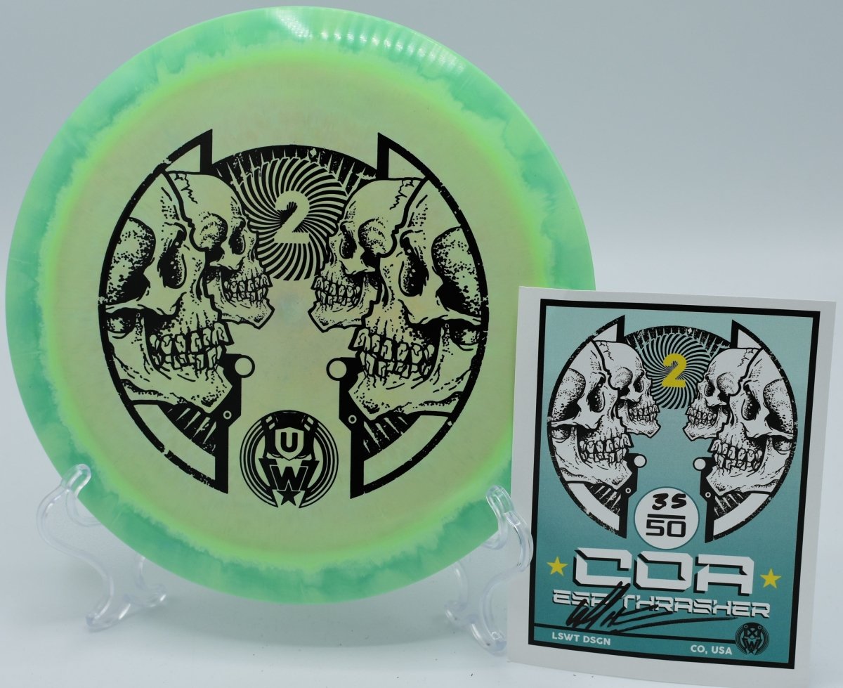 ESP Thrasher (Les White Design) COA Included - Flexline Discs - 88036637