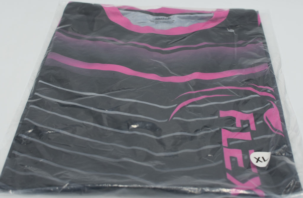 Custom Dry Fit T-Shirt (Flexlinediscs Logo) Design #2