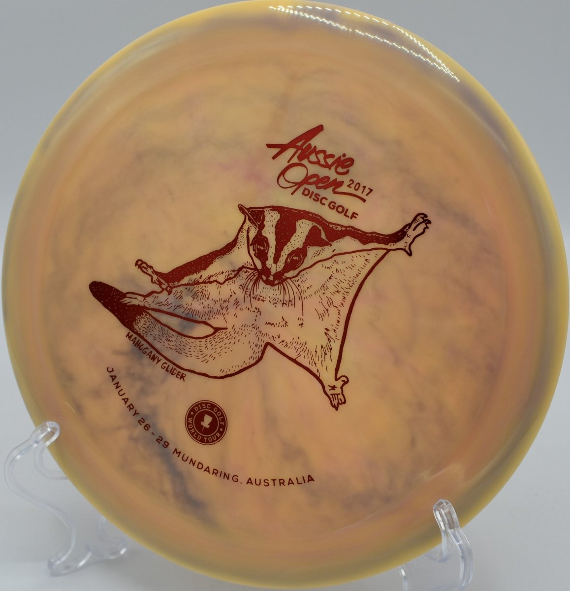 SWIRLY S - LINE DDX (2017 AUSSIE OPEN MAHOGANY GLIDER) INNOVA MADE - Flexline Discs - 08864029