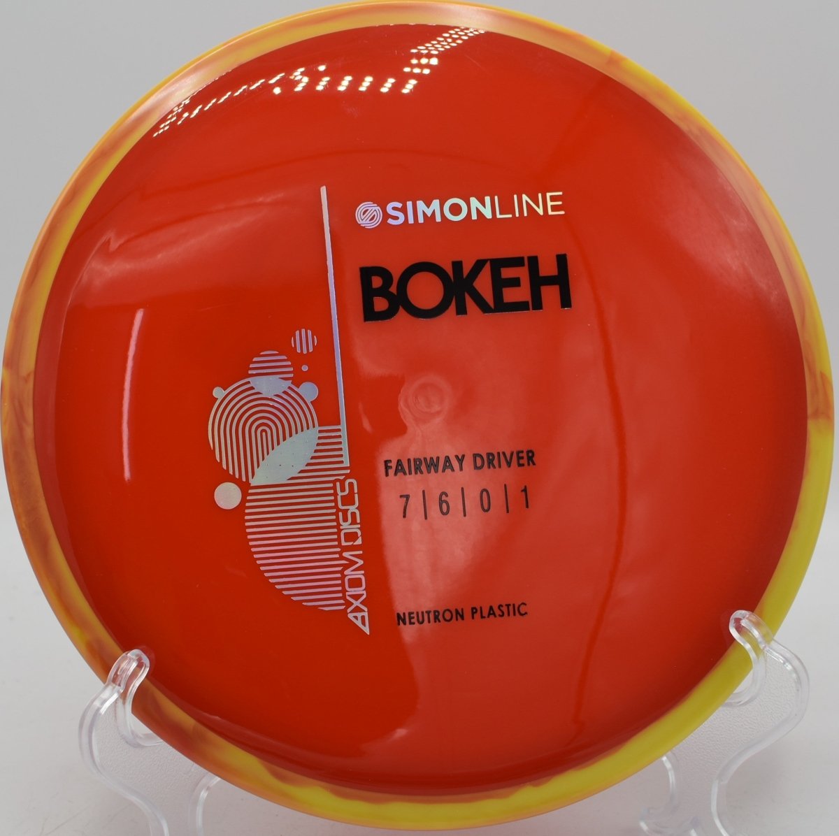 Neutron Bokeh displayed at Toboggan DGC, Milford MI for accurate tournament fairway shots
