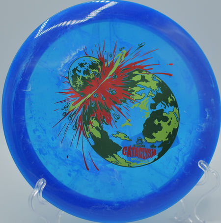 Shockwave Cataclysm carving a wide flex line at Lone Star Landing DGC in Huntsville, AL, bending through the sky with stable control.