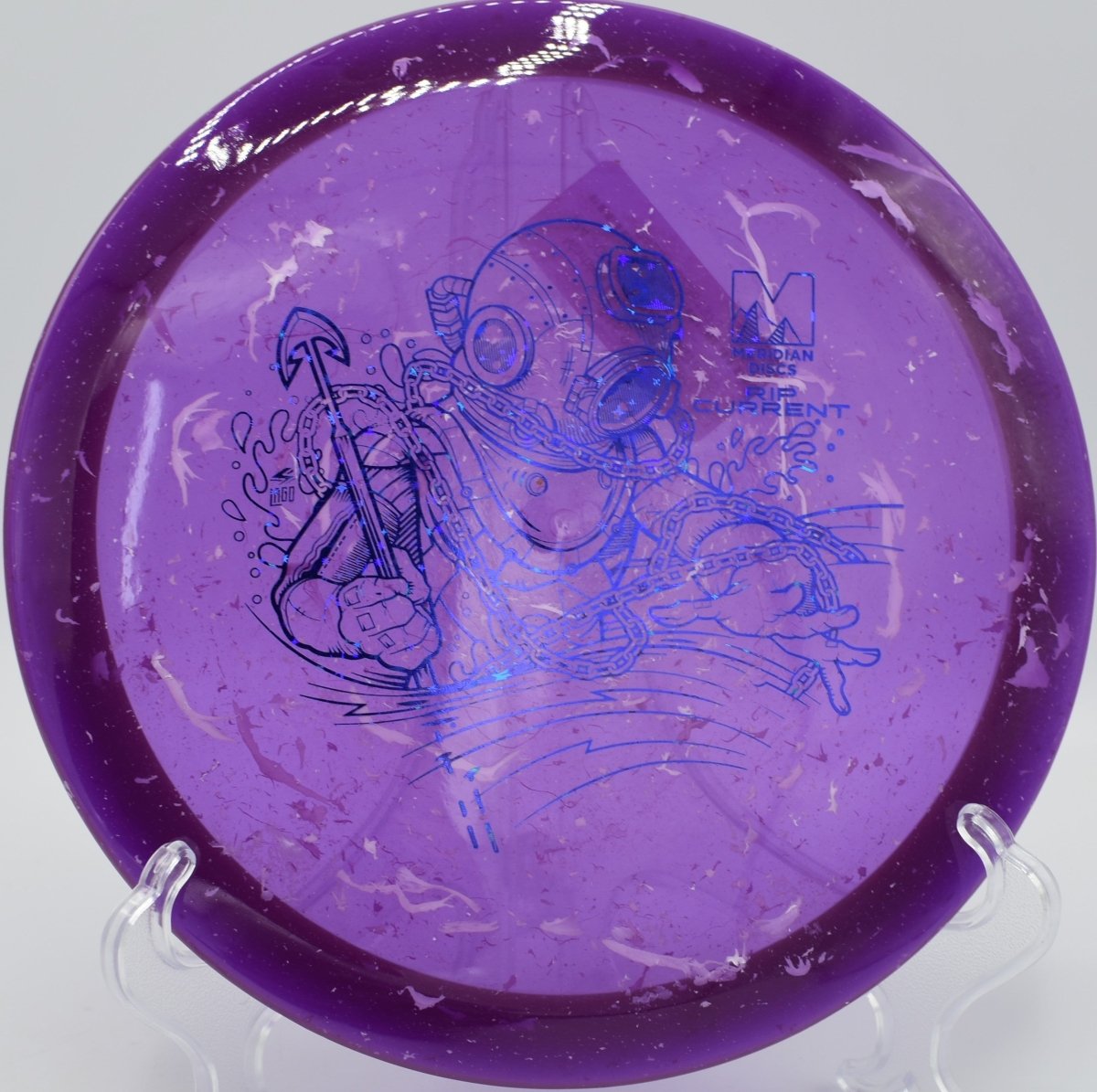 Marbled Clarus Rip Current pushing distance at Edgewater Disc Golf Course in Perry, Florida