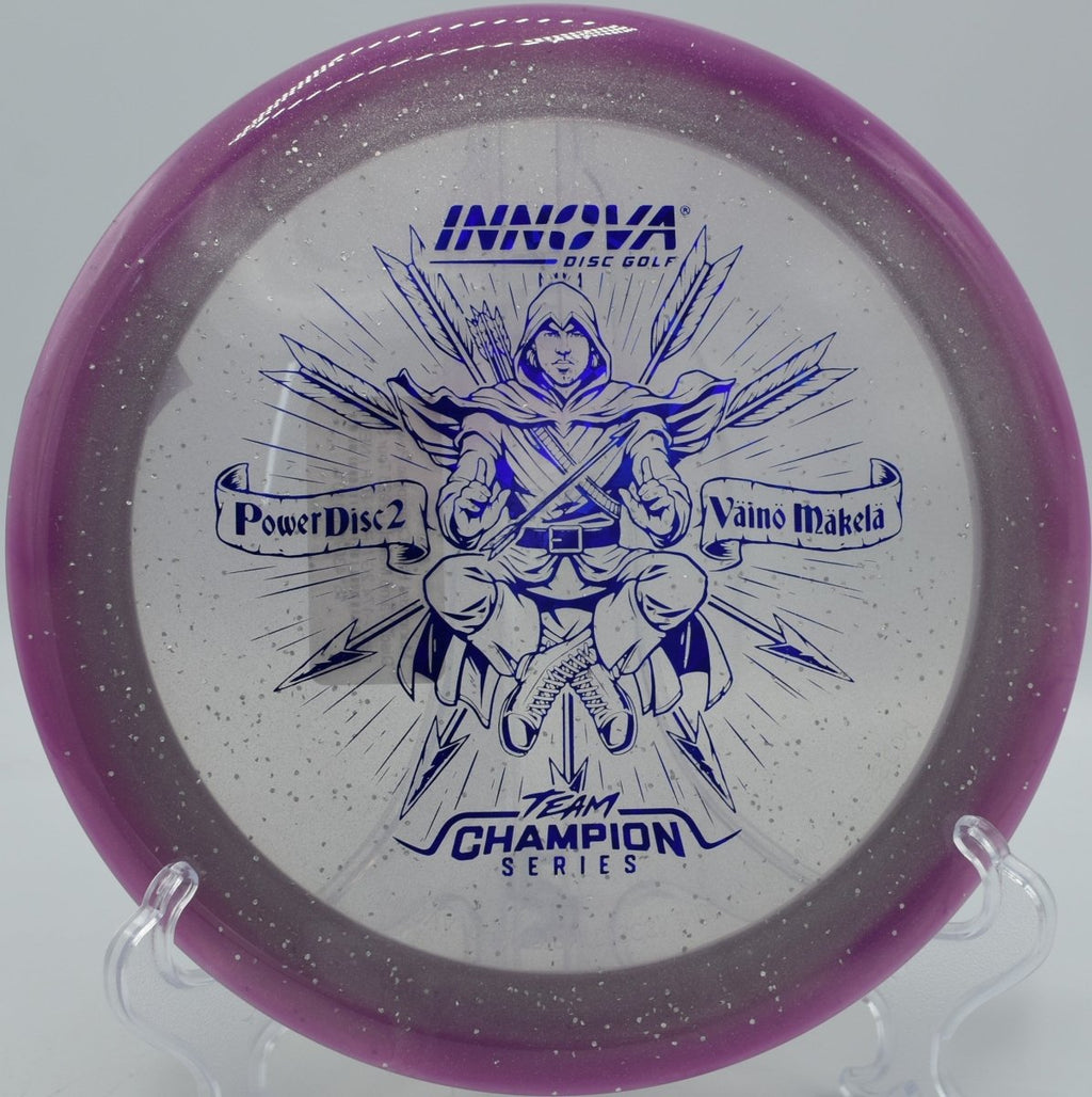 Innova Power Driver 2 overstable bomber holding flex line in Spokane Washington