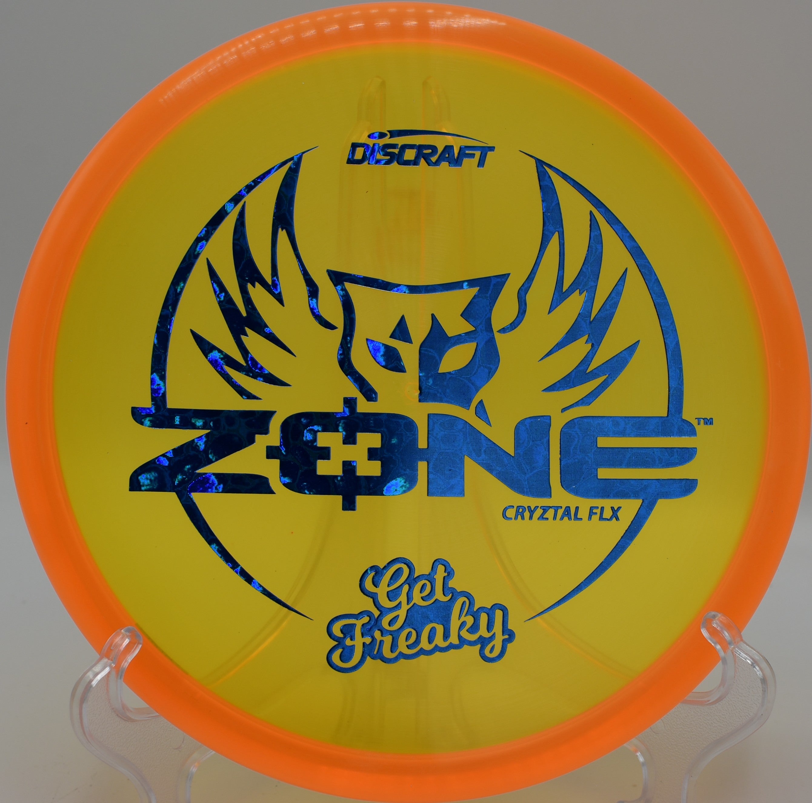 Discraft CryZtal FLX Zone displayed at Toboggan DGC, Milford MI for premium approach control and durability