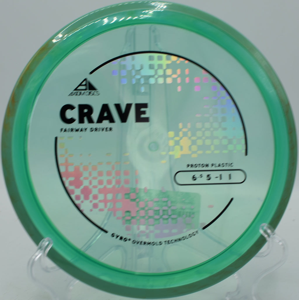 Axiom Proton Crave featured at DeLaveaga DGC, Santa Cruz CA for shaping accurate fairway lines
