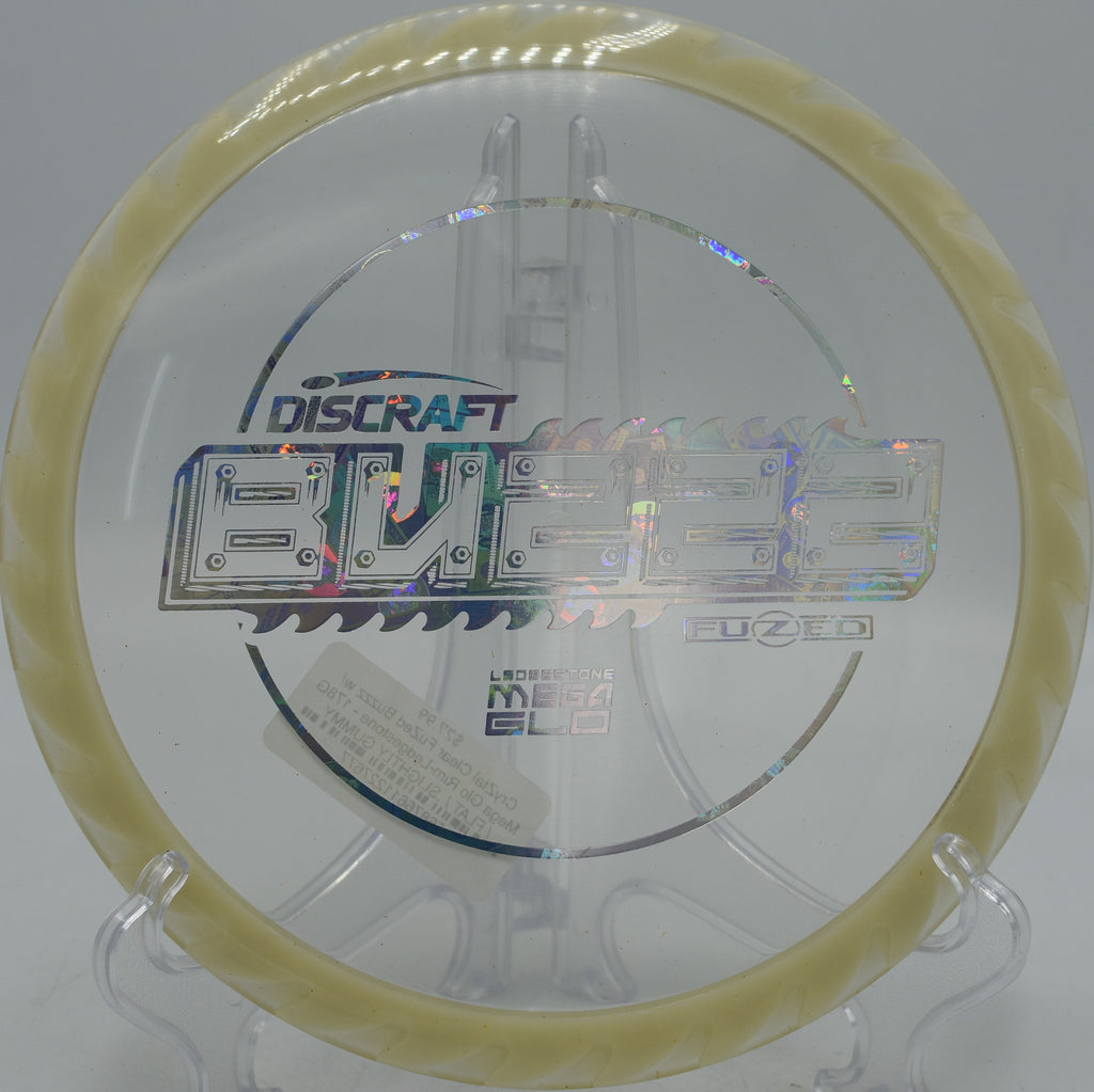 Discraft CryZtal FLX BuzzzSaw with sawblade glow edge at Moraine State Park in Portersville, PA