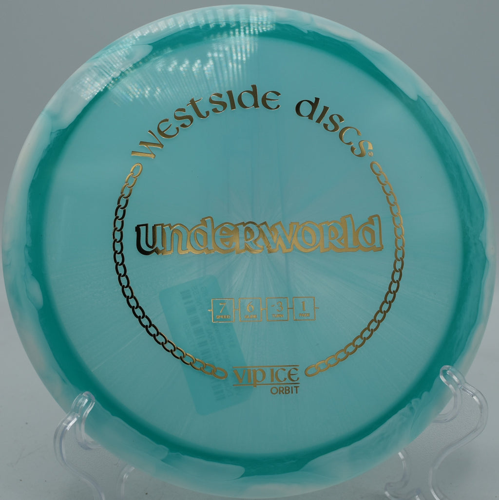 VIP Ice Orbit Underworld Westside understable driver floating turnovers at Lincoln Ridge Disc Golf Course in Independence, Kentucky.