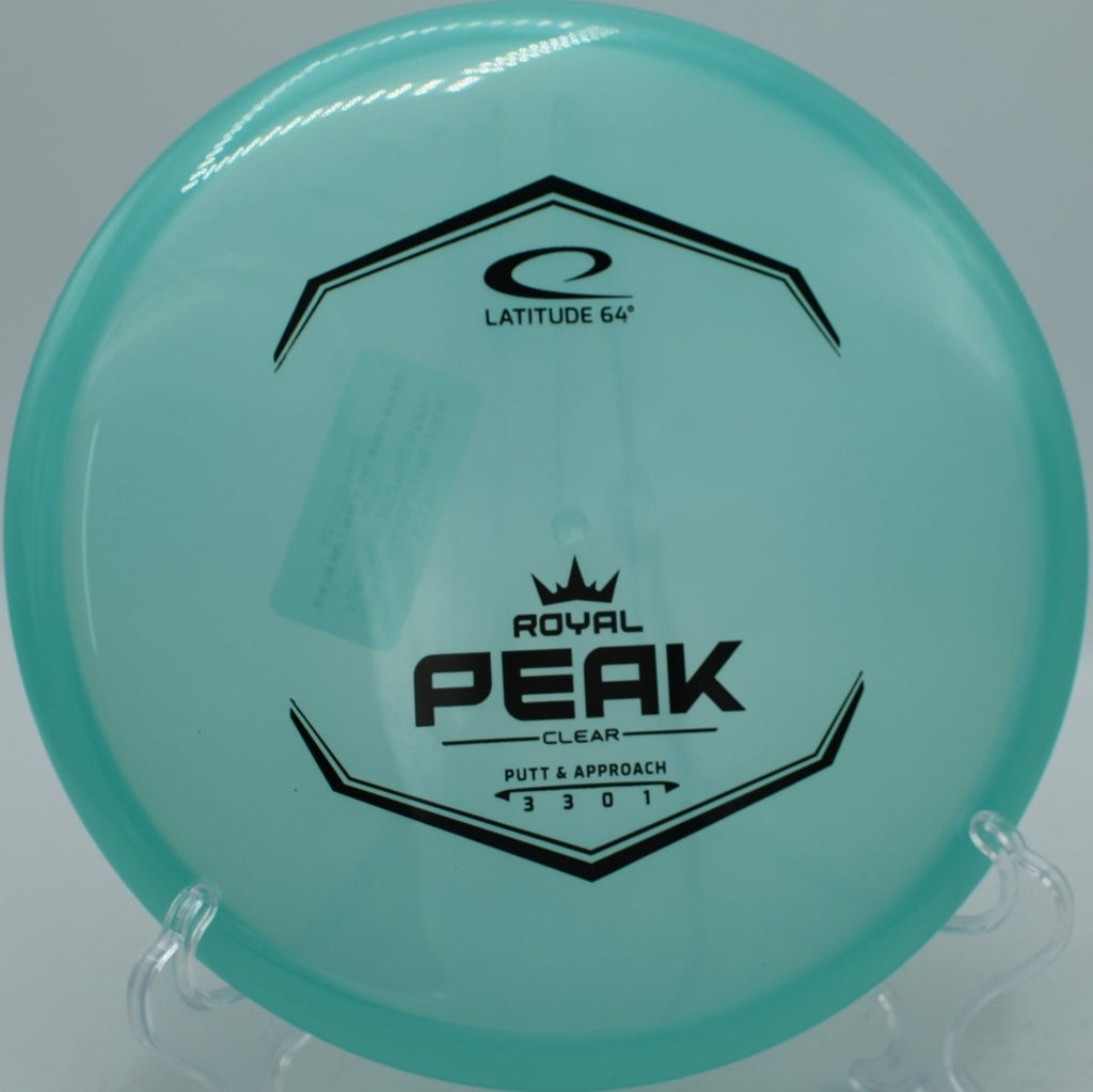 Clear Peak putter thrown in Oregon with nationwide shipping for dependable upshot placement and glide control