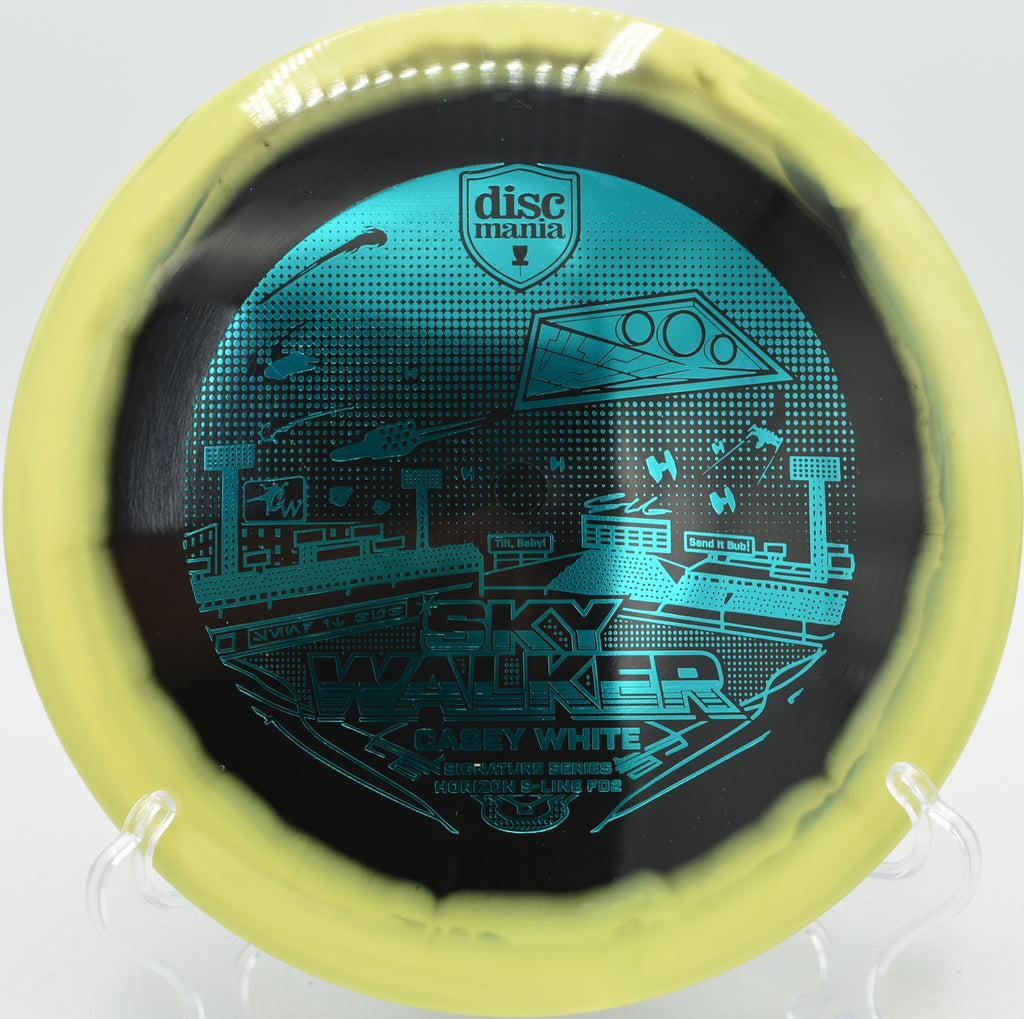 Horizon S-Line FD2 stability trusted in wind at Selah Ranch Disc Golf Course in Talco, Texas