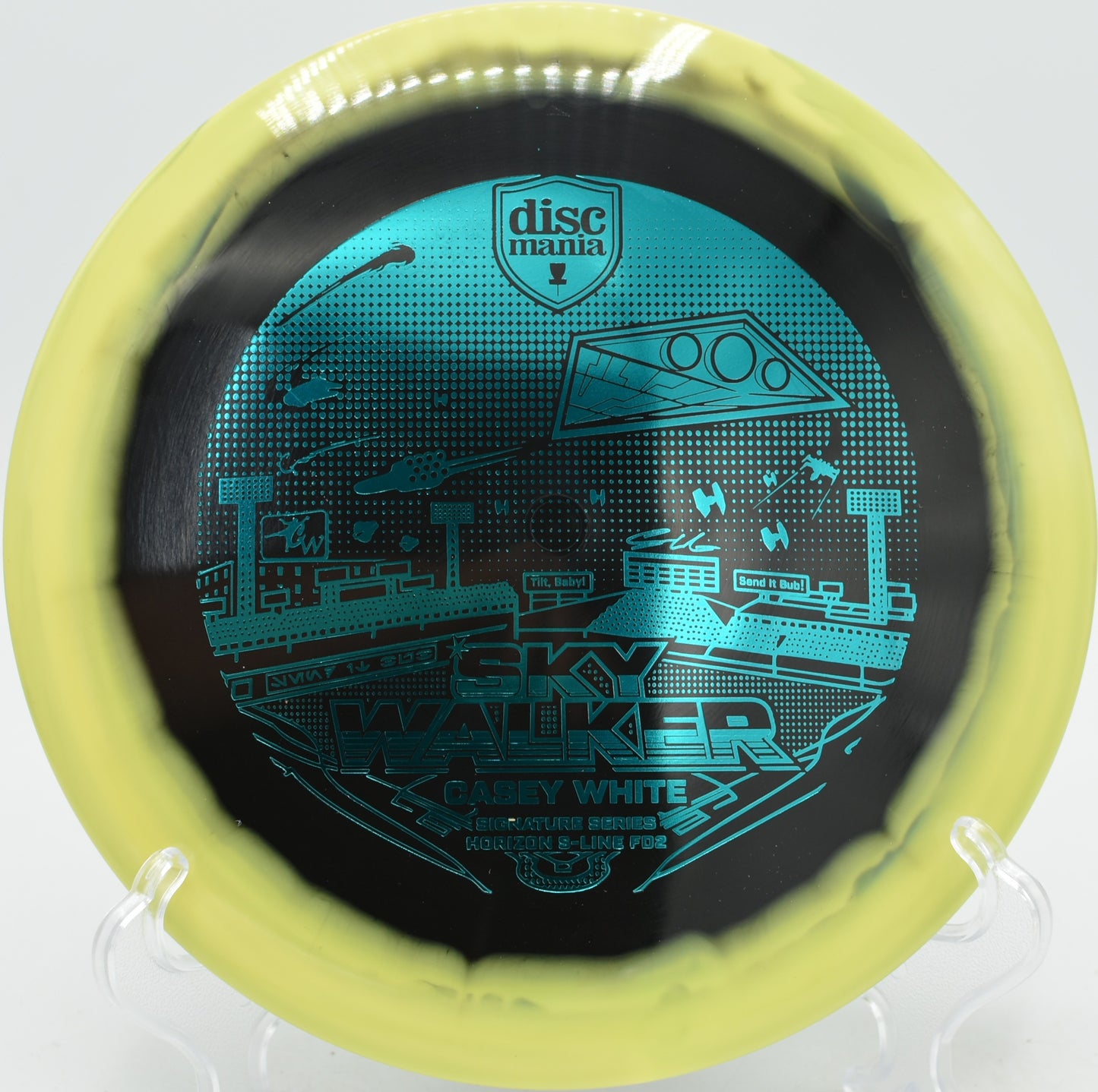 Horizon S-Line FD2 stability trusted in wind at Selah Ranch Disc Golf Course in Talco, Texas