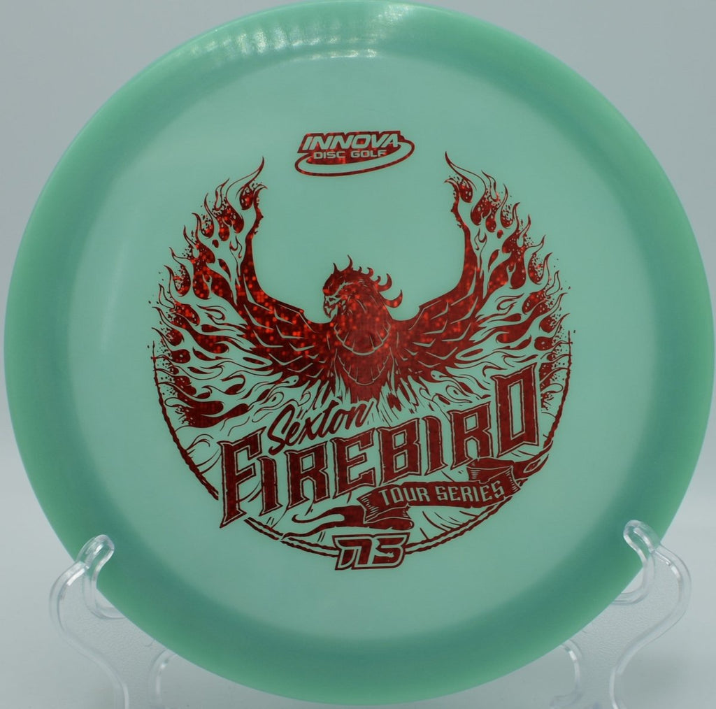 2020 Sexton Firebird overstable skip shot finishing hard at Maple Hill Disc Golf Course in Leicester, Massachusetts