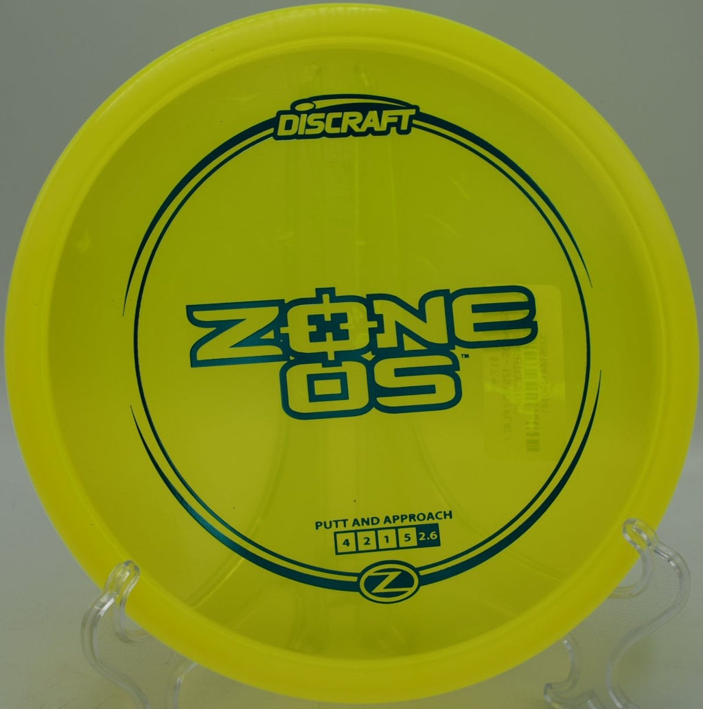 Discraft Z Zone OS approach disc chosen in Colorado with nationwide shipping for aggressive skip shot placement