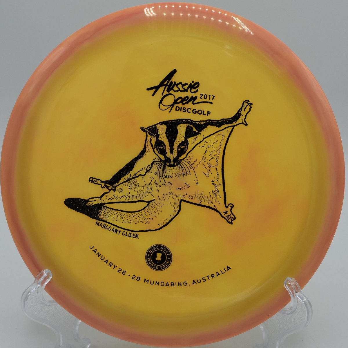 SWIRLY S - LINE DDX (2017 AUSSIE OPEN MAHOGANY GLIDER) INNOVA MADE - Flexline Discs - 43292701