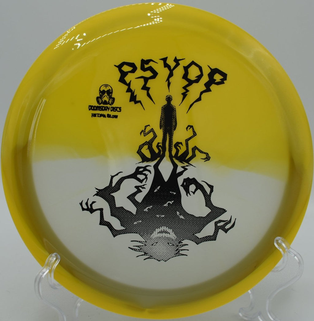 Thought Space Athletics PsyOps reliable fade finish at Heritage Park Disc Golf Course in Adrian, Michigan