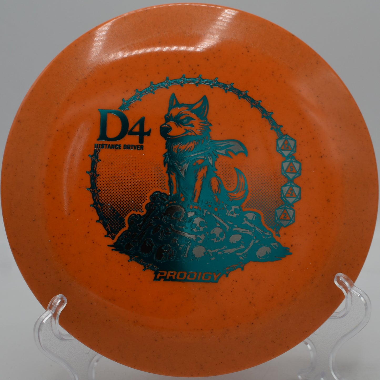 Prodigy D1 500 Plastic F2 bombing a max-distance drive at Lake Eureka Disc Golf Course in Eureka, Illinois.