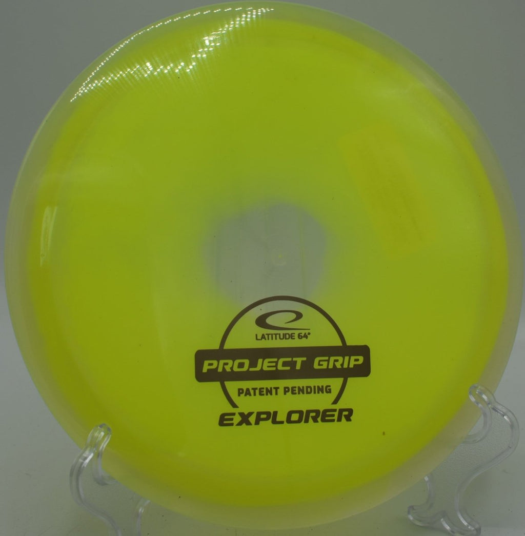 Latitude 64 Explorer glide-driven fairway drive at DeLaveaga Disc Golf Course in Santa Cruz, California