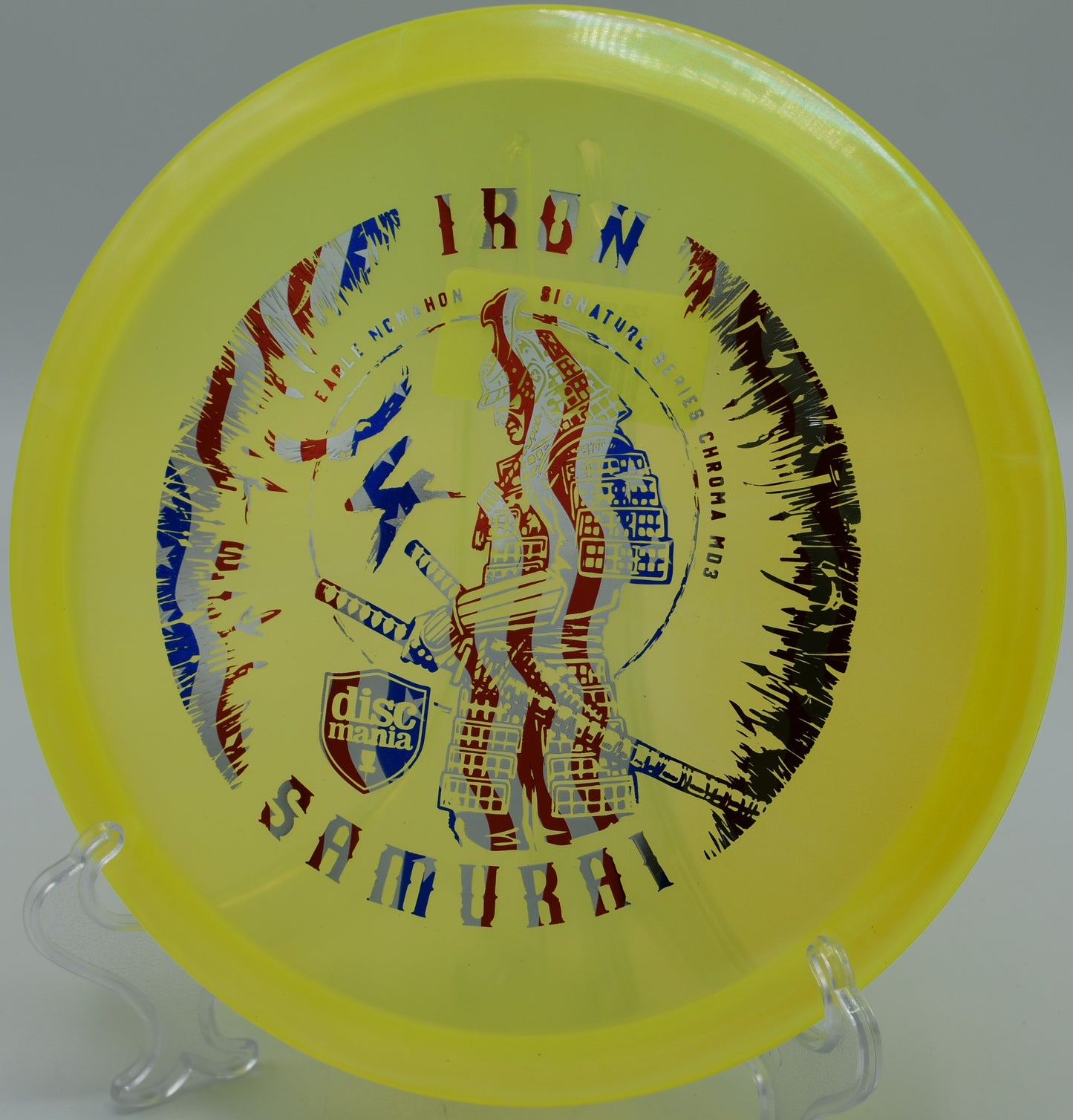 "Iron Samurai 4 midrange disc, delivering unmatched torque resistance and glide, available in Phoenix, AZ."
