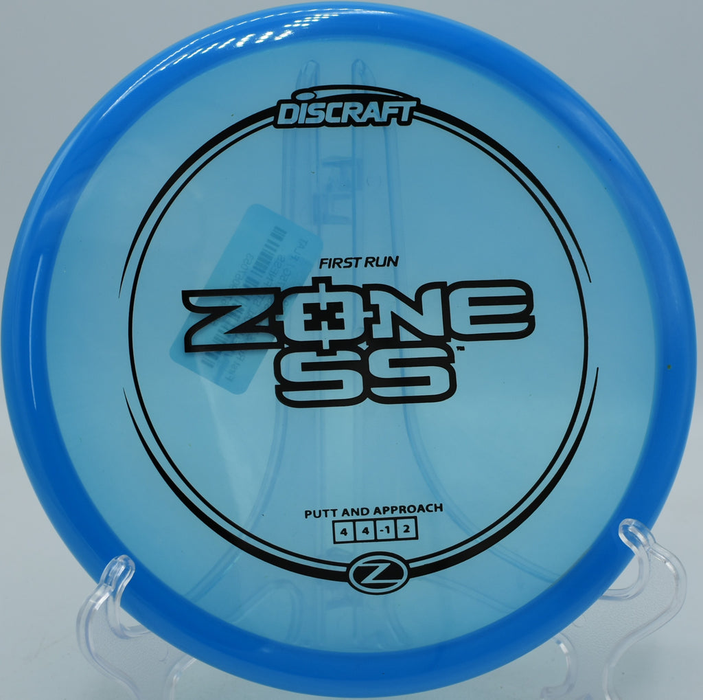 Discraft Z Zone SS ideal for controlled turnovers at Whispering Pines DGC in TX