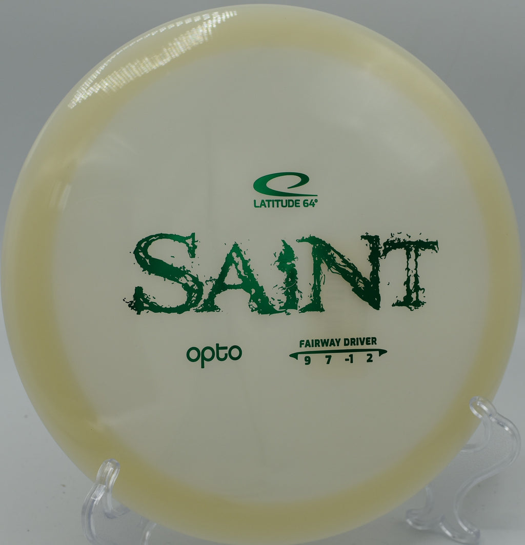 Latitude 64 Saint Opto – Ideal for long, controlled fairway shots at Moir Park Disc Golf Course in Bloomington, Minnesota.

