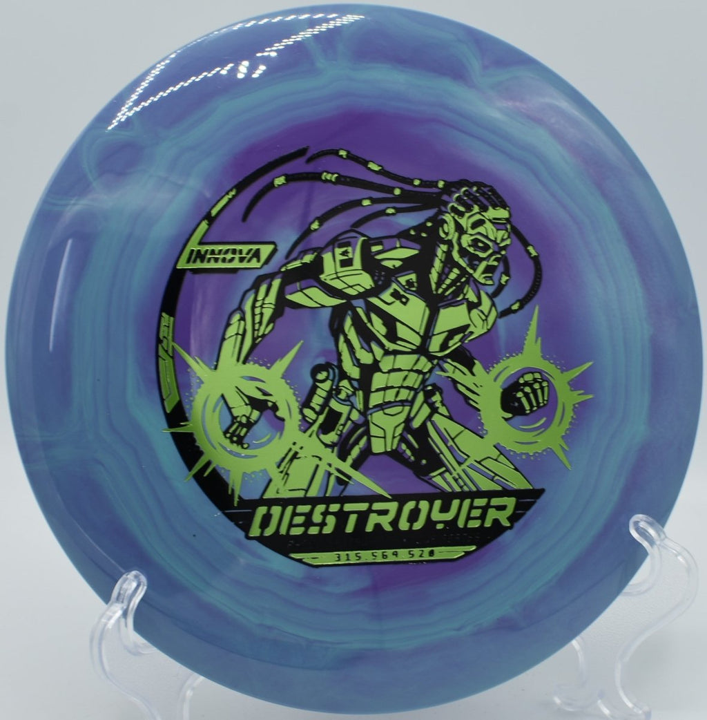 Philo Destroyer wind-fighting flat release with heavy fade at Hornets Nest DGC in Charlotte, NC