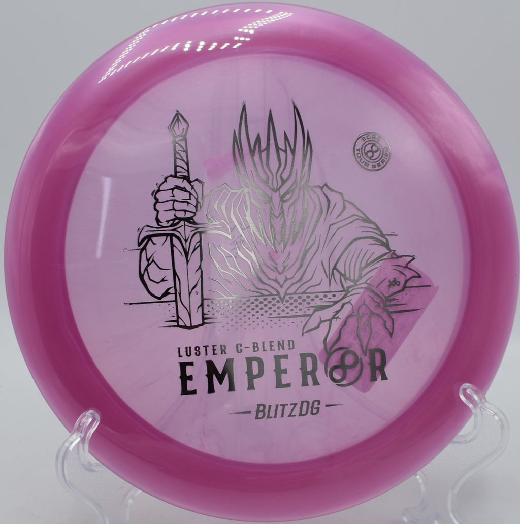 Blitz Disc Golf Emperor at Selah Ranch DGC, Talco TX for stable distance performance