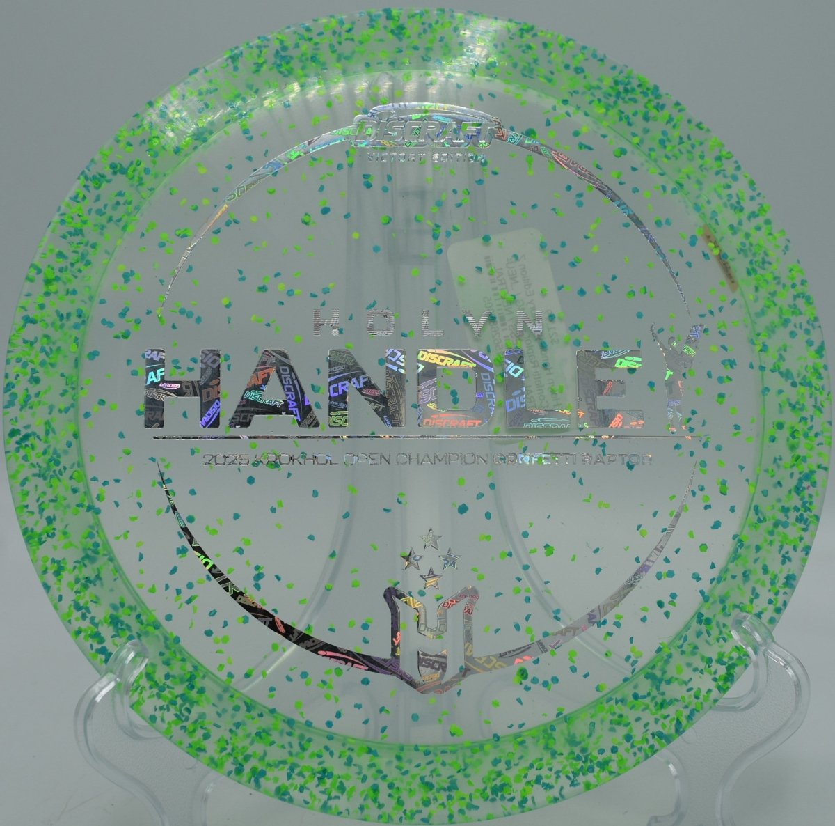 Holyn Handley Victory Edition Z Confetti Raptor - Flexline Discs - 95491562688605