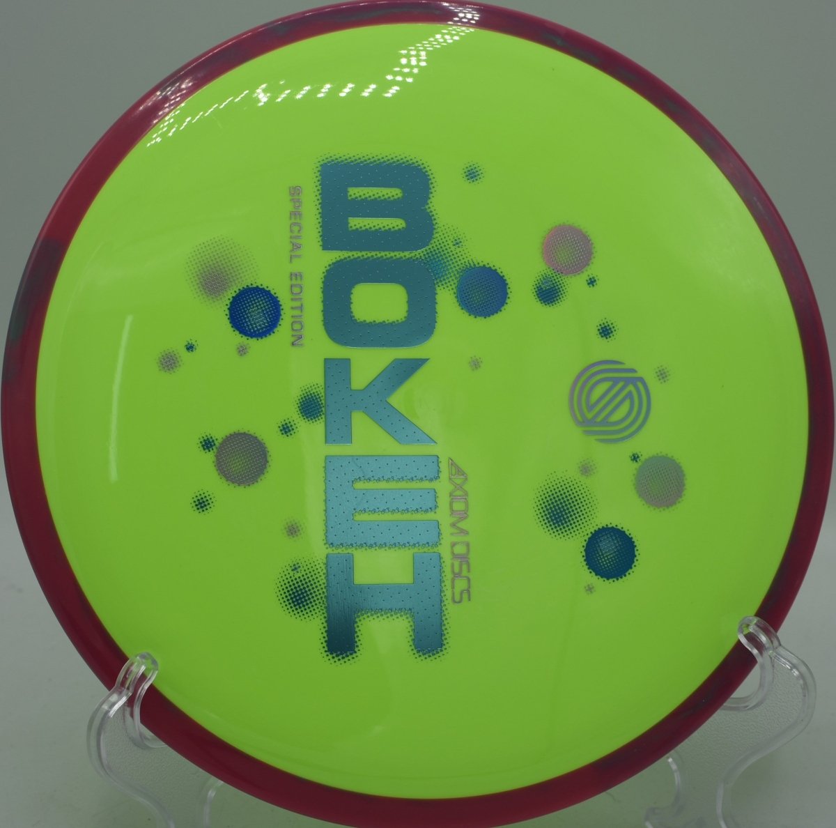 Axiom Neutron Bokeh displayed at Trophy Club DGC, Trophy Club TX for straight fairway flights