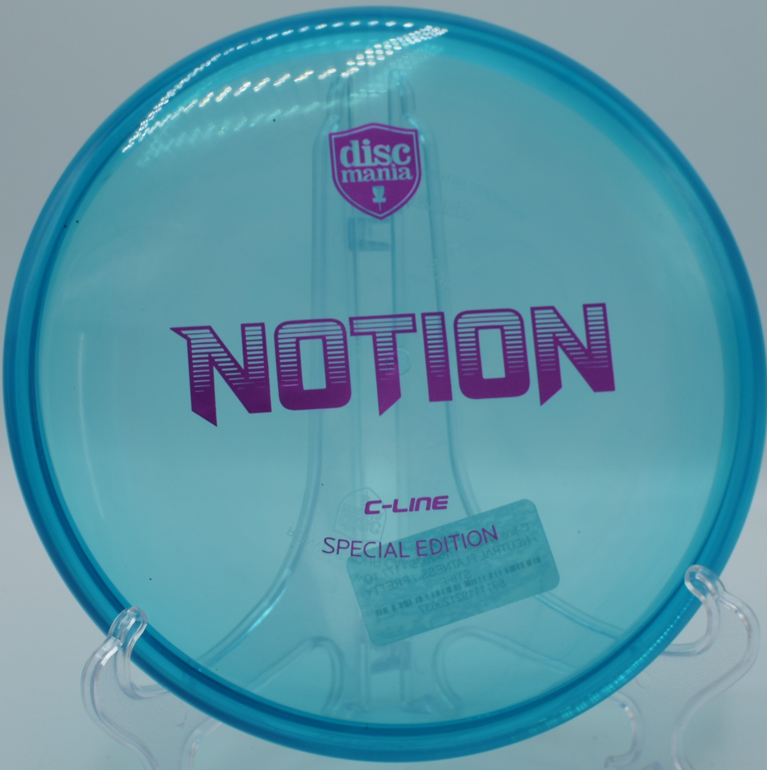 Discmania C-Line Notion displayed at Persimmon Ridge DGC, Greenbrier AR for touch drives and putting precision