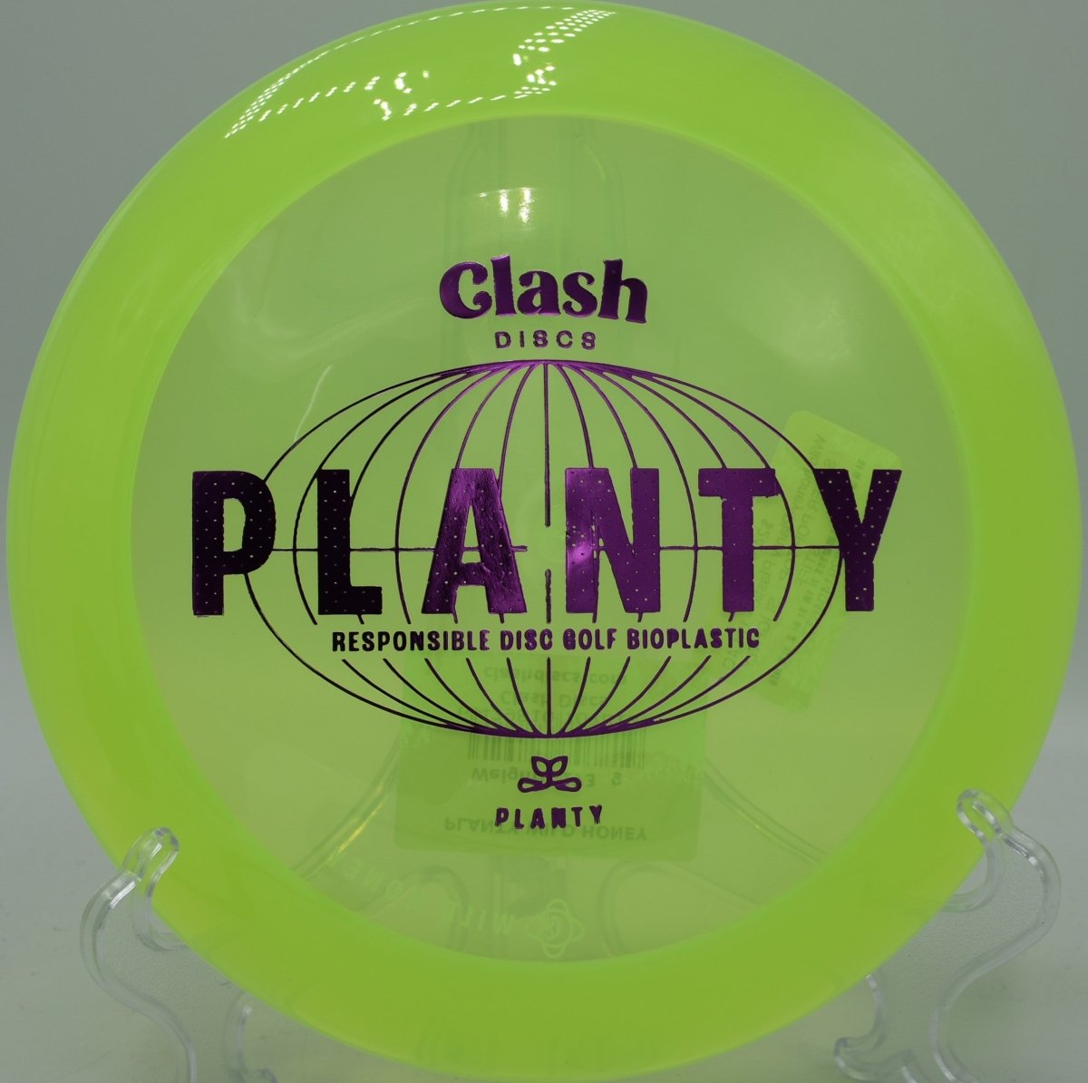Clash Discs Wild Honey Planty Plastic distance driver chosen in Colorado with nationwide shipping for long glide fairway bombs