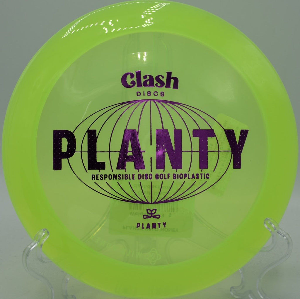 Clash Discs Wild Honey Planty Plastic distance driver chosen in Colorado with nationwide shipping for long glide fairway bombs