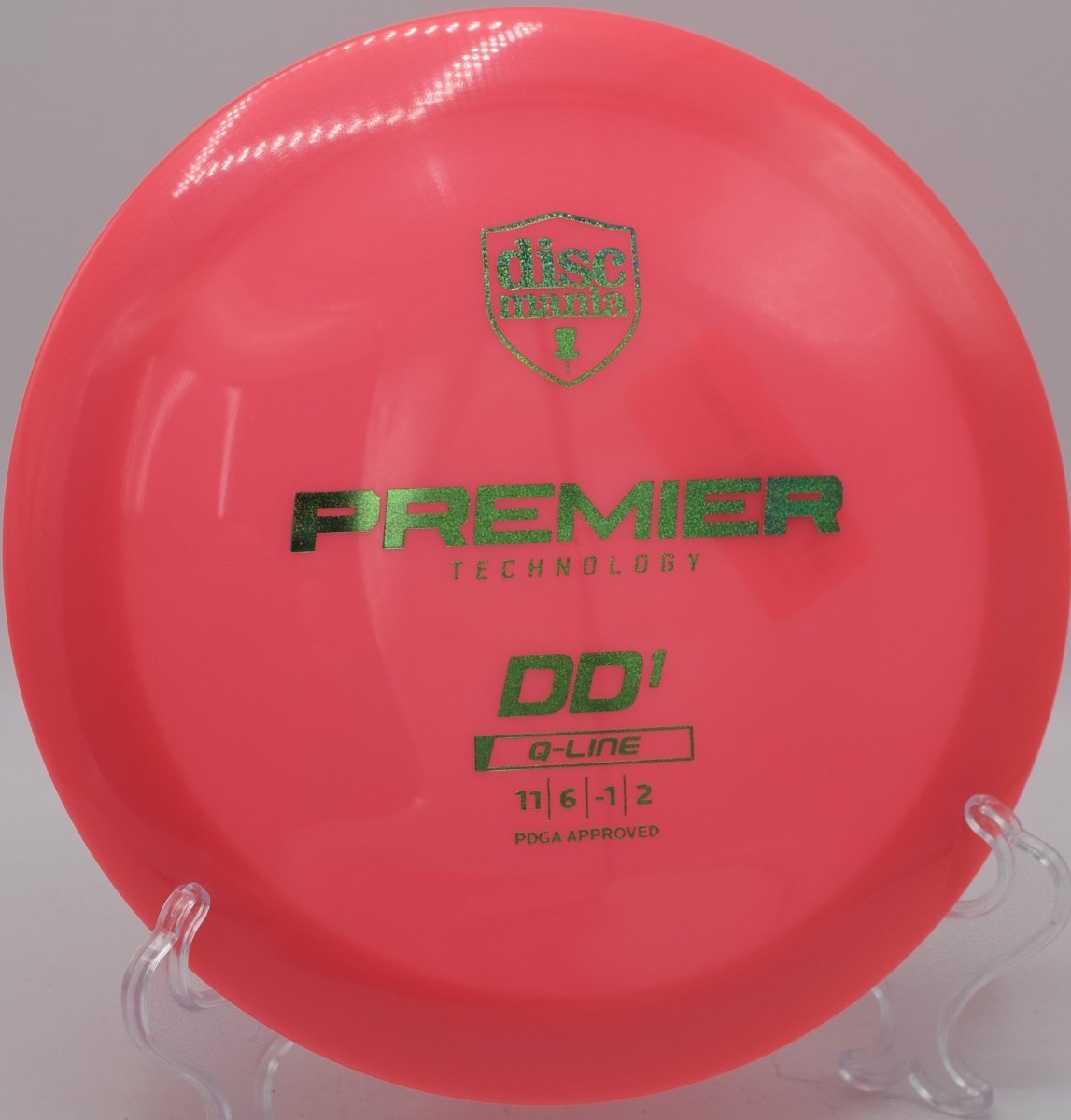 Discmania Q-Line DD1 featured at Selah Ranch DGC, Talco TX for consistent flex shots