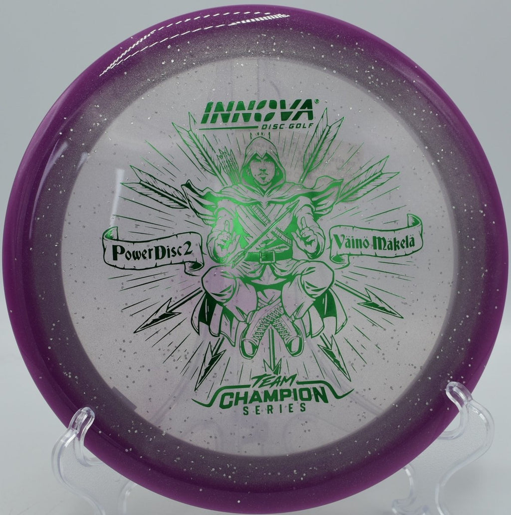 Innova Power Driver 2 distance driver crushing forehand in Amarillo Texas
