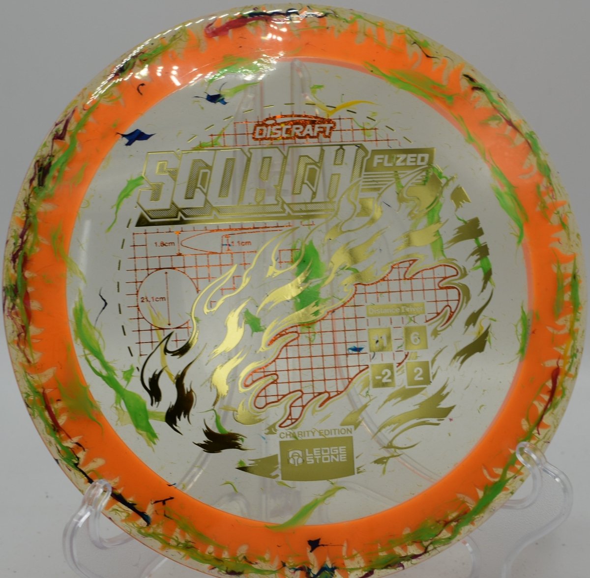Fuzed-Jawbreaker Z Flx Scorch w/ Solid ESP Rim-(2026 Ledgestone)