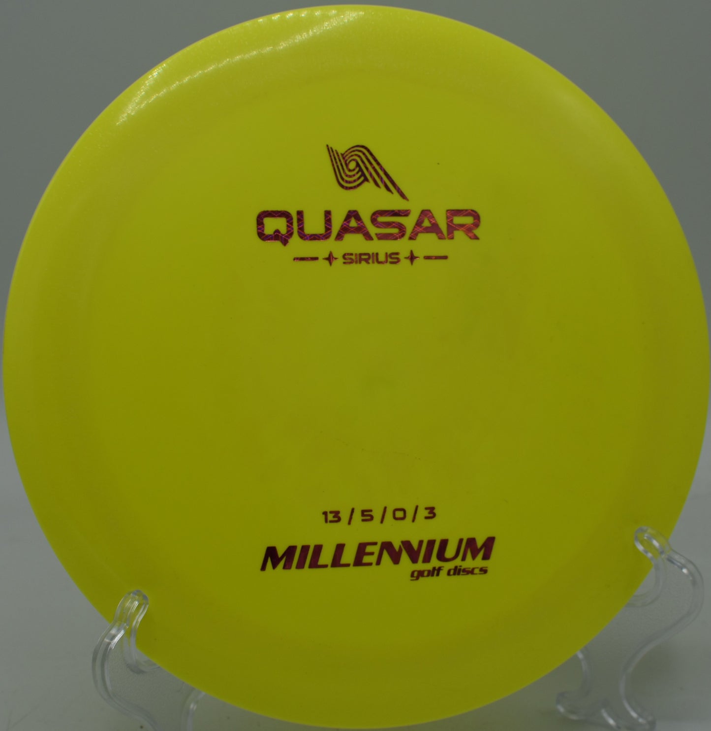 Sirius plastic Quasar skipping hard left after a backhand rip at Flyboy Aviation DGC in Whitesburg, Georgia.

