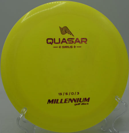 Sirius plastic Quasar skipping hard left after a backhand rip at Flyboy Aviation DGC in Whitesburg, Georgia.

