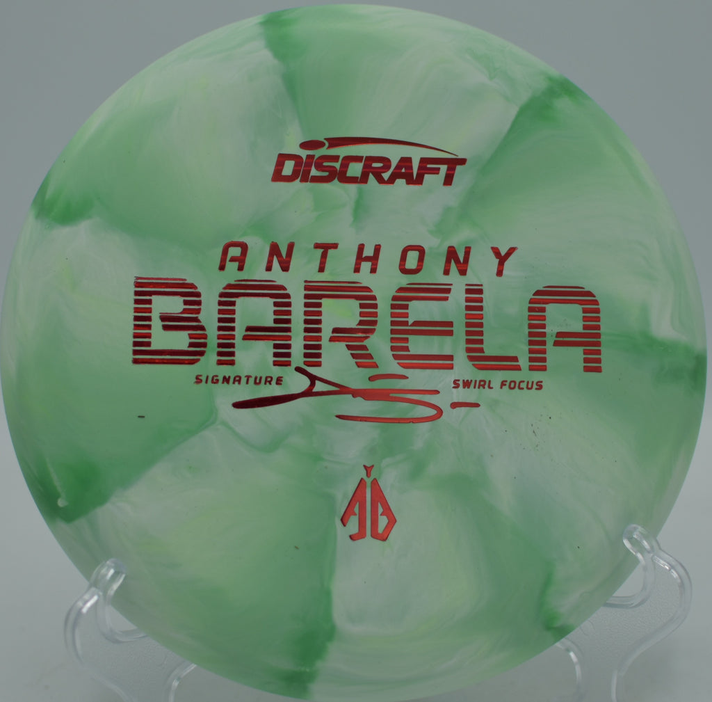 CT Swirl Focus Barela edition fired on a soft hyzer at Codorus State Park Disc Golf Course in Hanover, Pennsylvania.