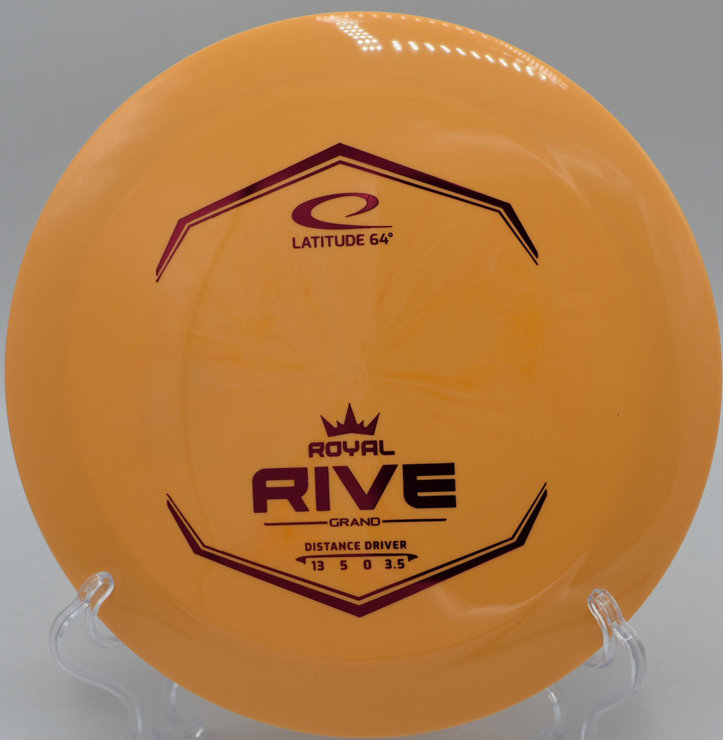 Grand Rive ripping down the fairway at Rollin Ridge Disc Golf Course in Reedsville, Wisconsin.

