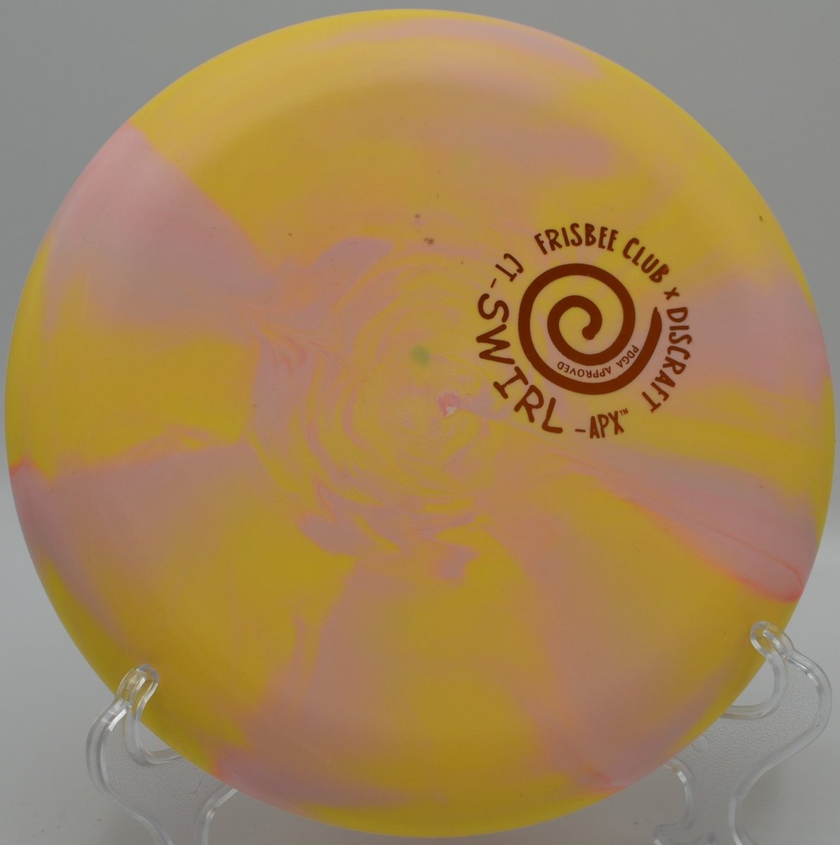 Discraft CT Swirl APX featured at Veterans Park DGC, Arlington TX for reliable spin putting