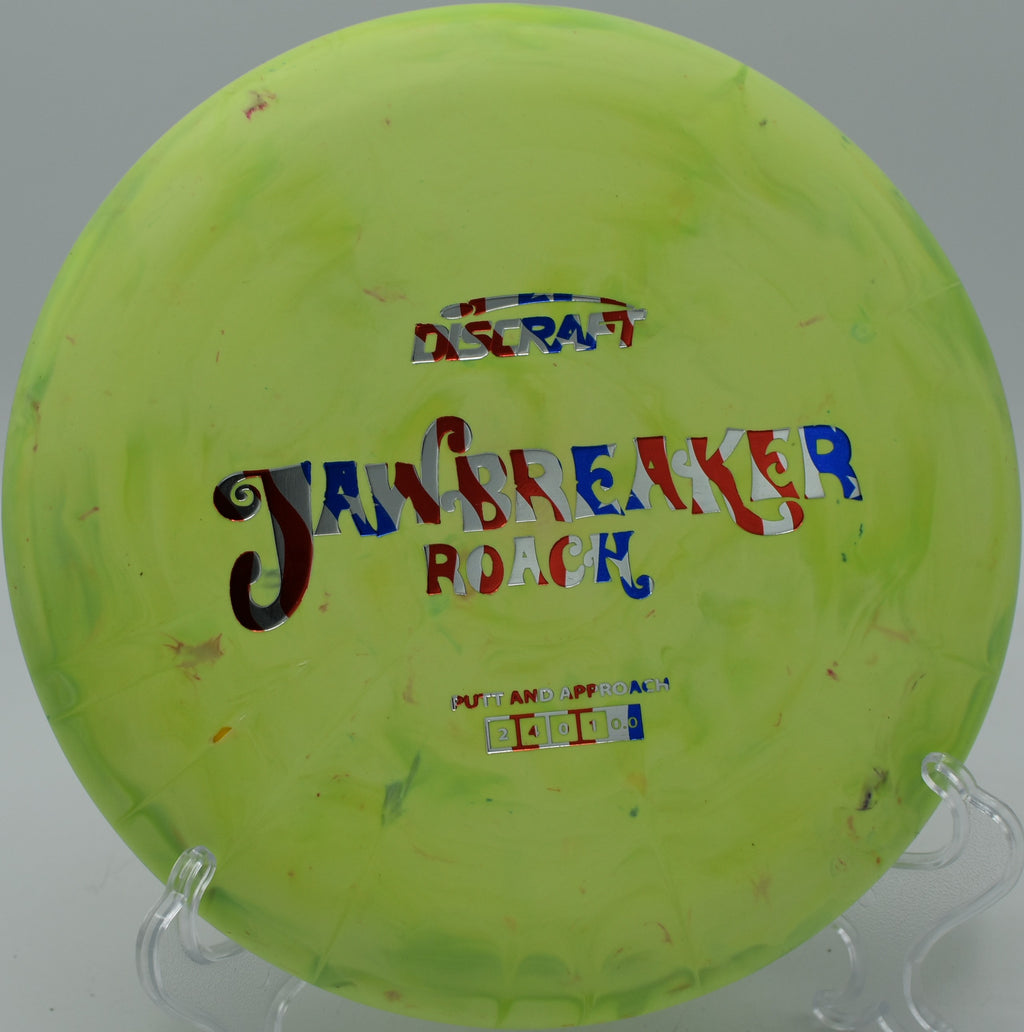 Discraft Jawbreaker Roach – Clean beadless design for confident putts at DeLaveaga Disc Golf Course in California.


