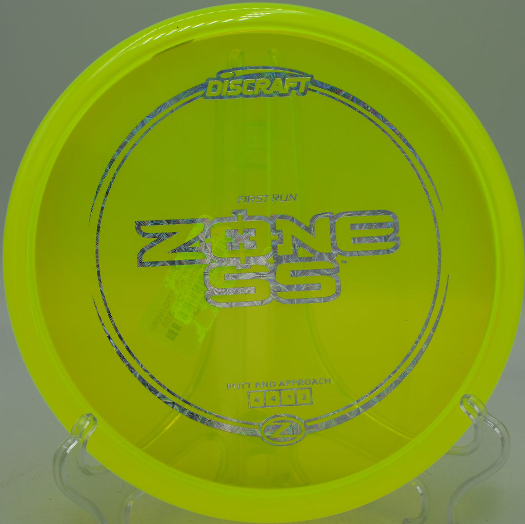 Z Zone SS First Run drifting softly toward the basket at Bear Hollow DGC in Lubbock, TX