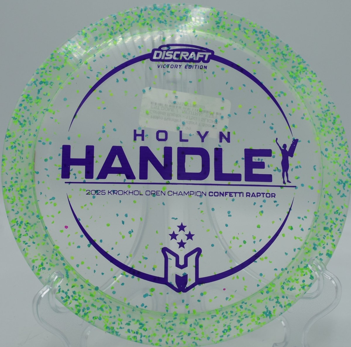 Holyn Handley Victory Edition Z Confetti Raptor - Flexline Discs - 95491562710589