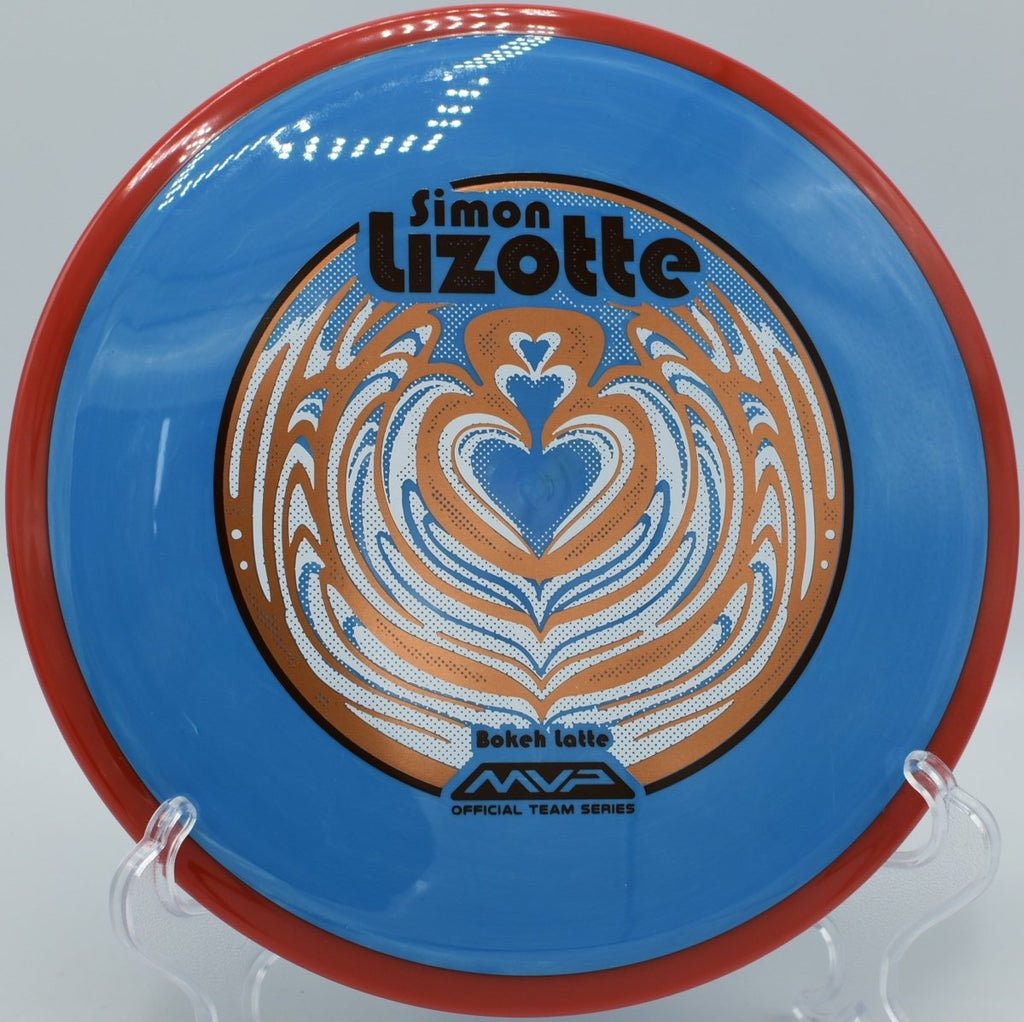 Neutron Bokeh low ceiling hyzer at Oak Ridge DGC in Durango, CO holding glide then fade