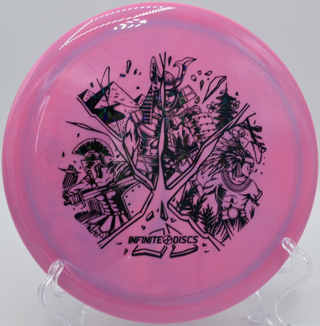 Dynasty glidey turnover line through wooded gap at Milo McIver State Park Disc Golf Course in Estacada, Oregon