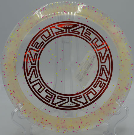 Z Confetti Zeus with brilliant flake pattern captured mid-rip at Wildcat Bluff in Urbana, Iowa