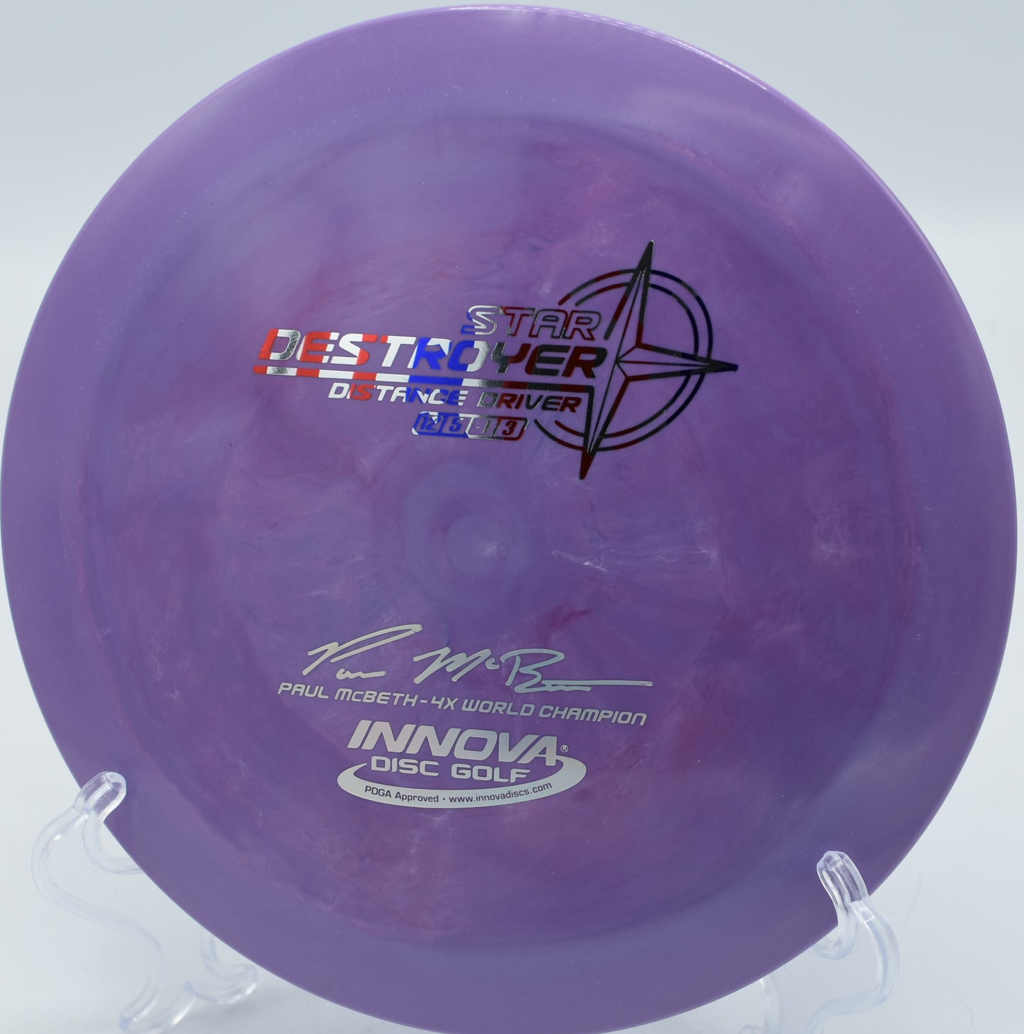 PAUL MCBETH 4X DESTROYER  (SWIRLY)