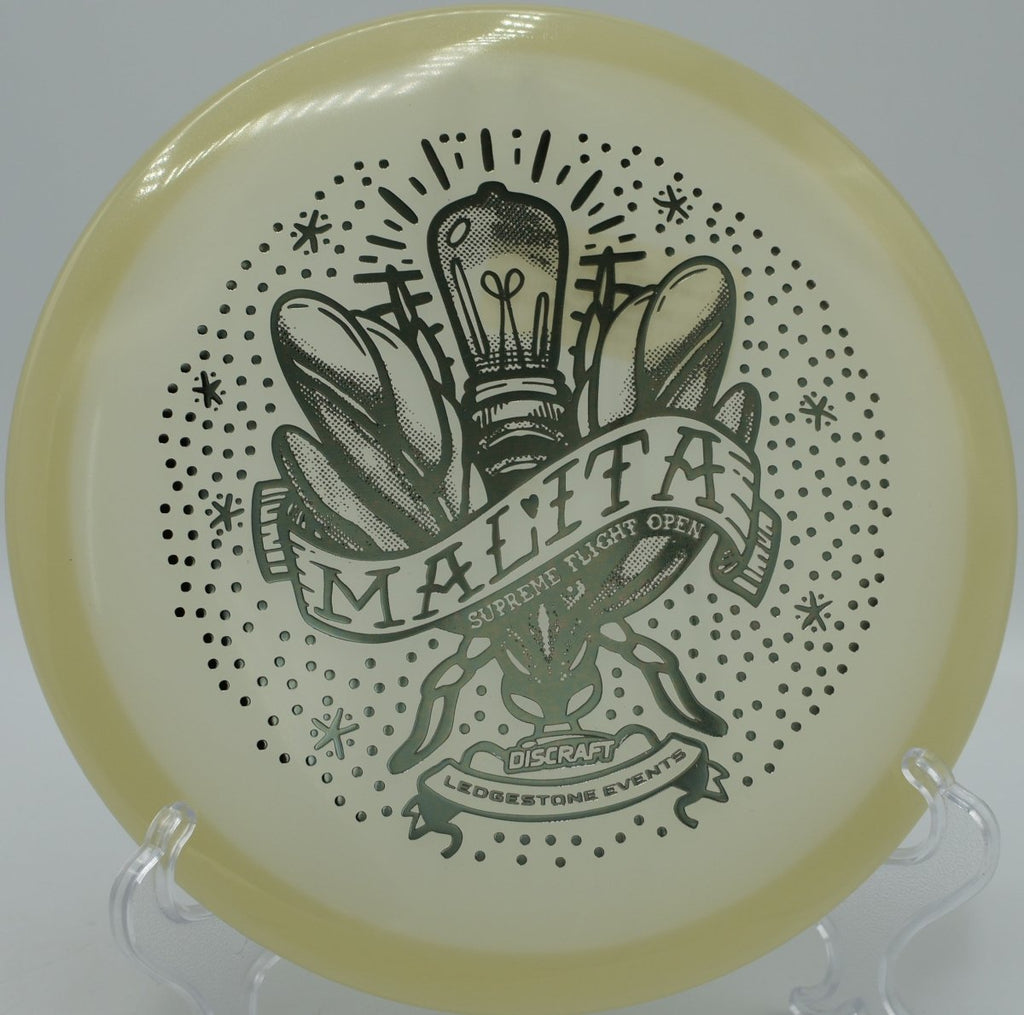 SFO Mega Glo Malita controlled drift line with soft landing fade at Lake Marshall DGC in Montross, VA